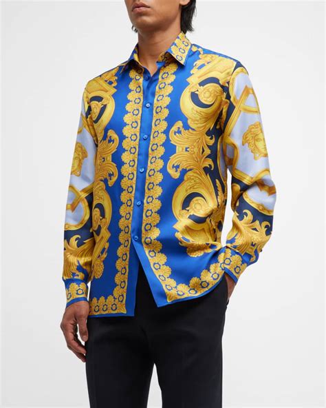 versace offensive shirt|Versace Shirts for Men .